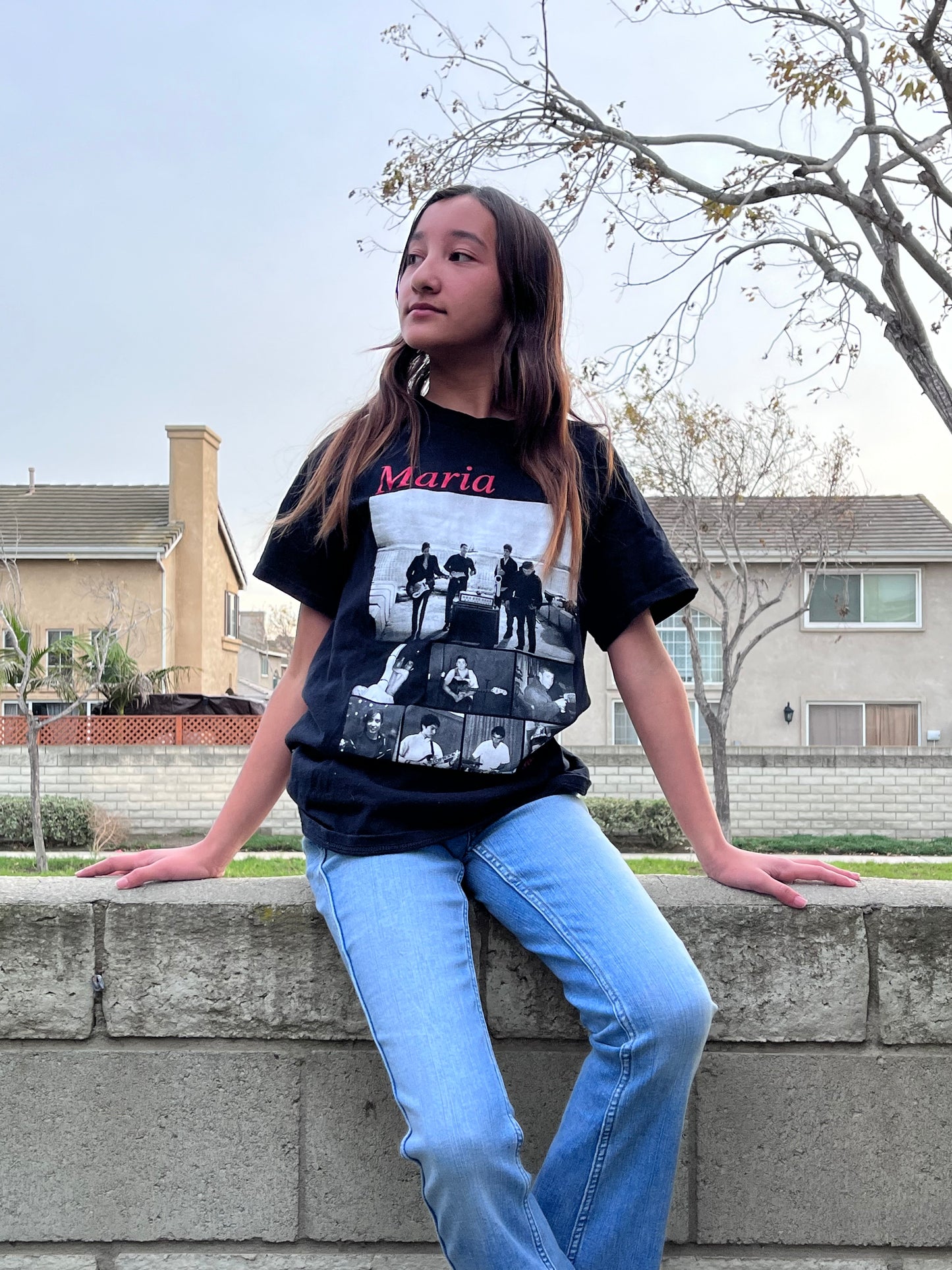 Maria Band History Black Short Sleeve T Shirt