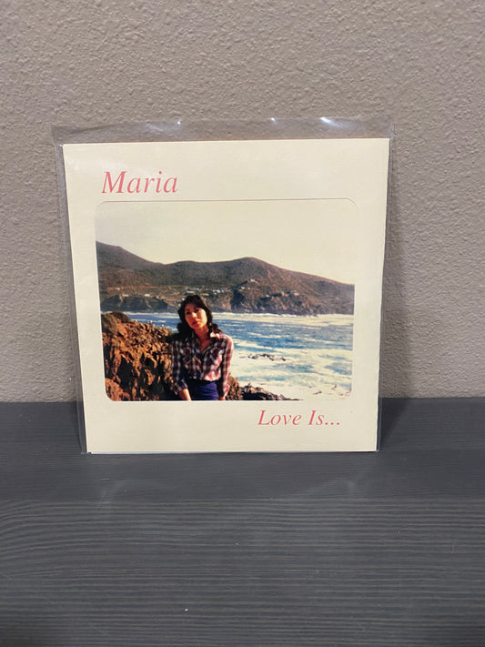 Maria "Love Is..." 7" YAY! Records INDIEPOP Sea Lions Catwalk C86 SARAH