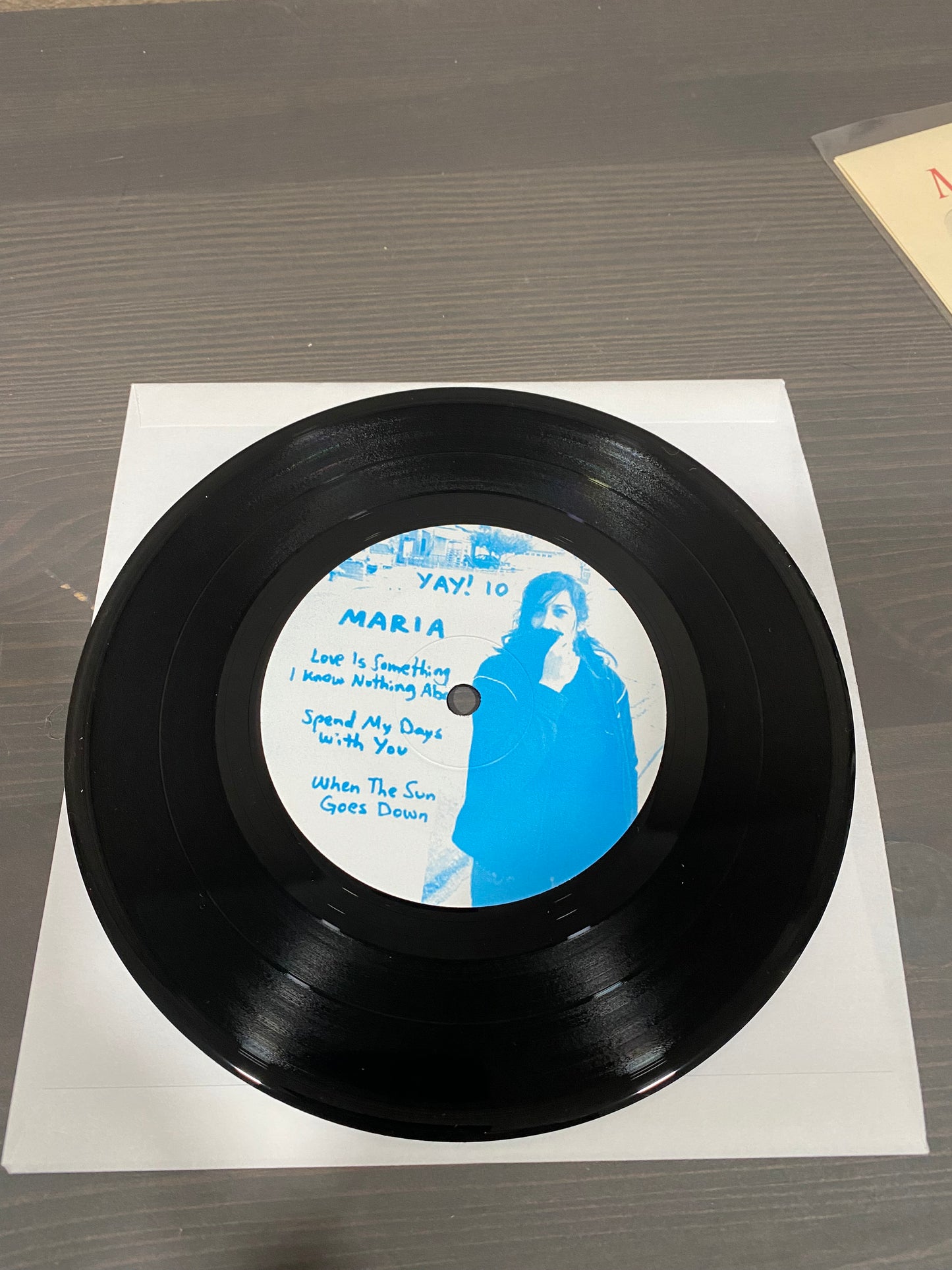 Maria "Love Is..." 7" YAY! Records INDIEPOP Sea Lions Catwalk C86 SARAH