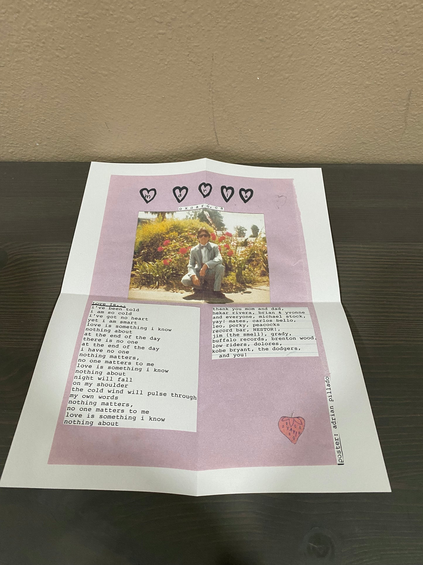 Maria "Love Is..." 7" YAY! Records INDIEPOP Sea Lions Catwalk C86 SARAH