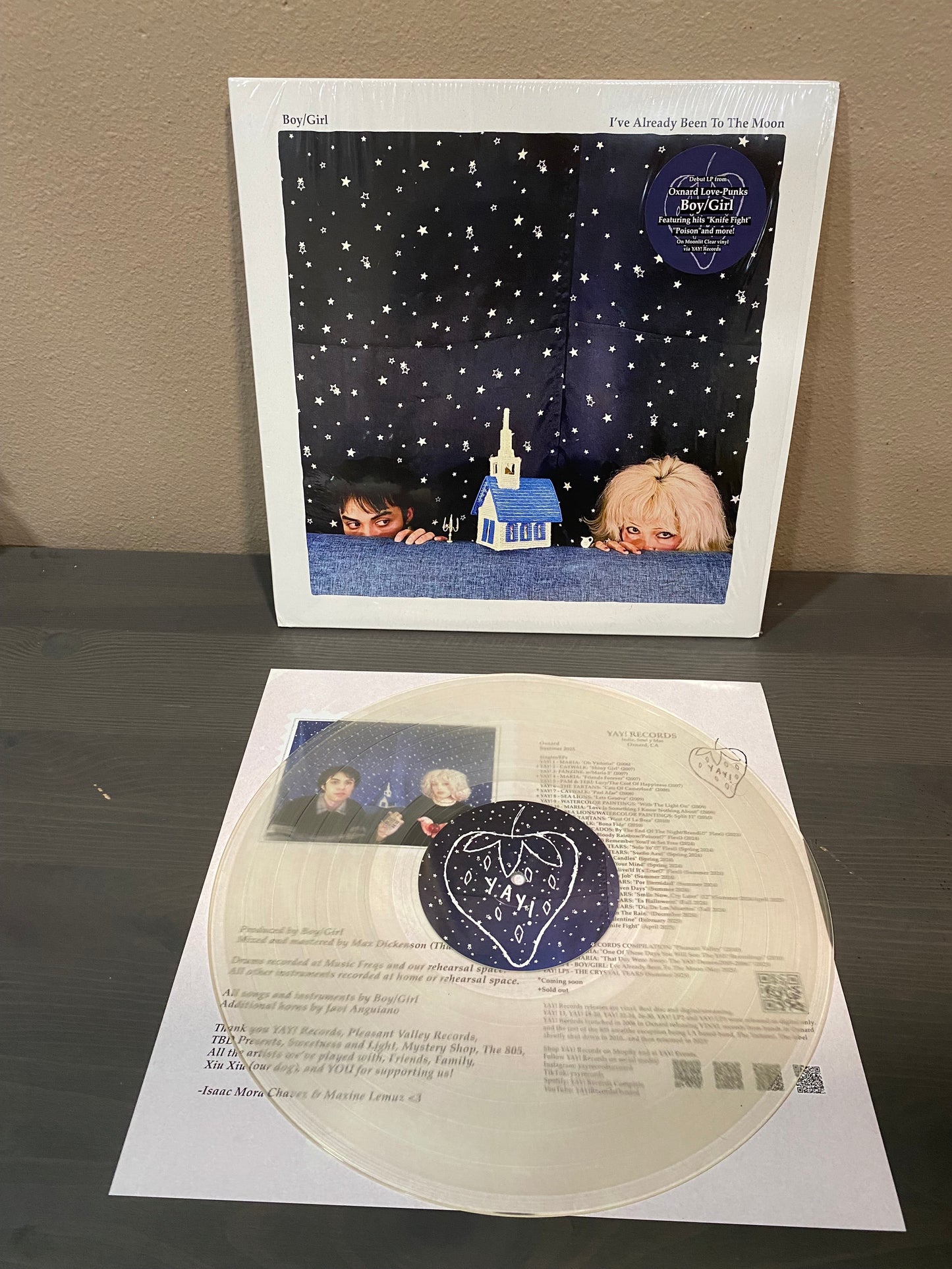 Boy/Girl - I've Already Been To The Moon LP YAY! Records INDIEPOP Maria Catwalk C86 SARAH