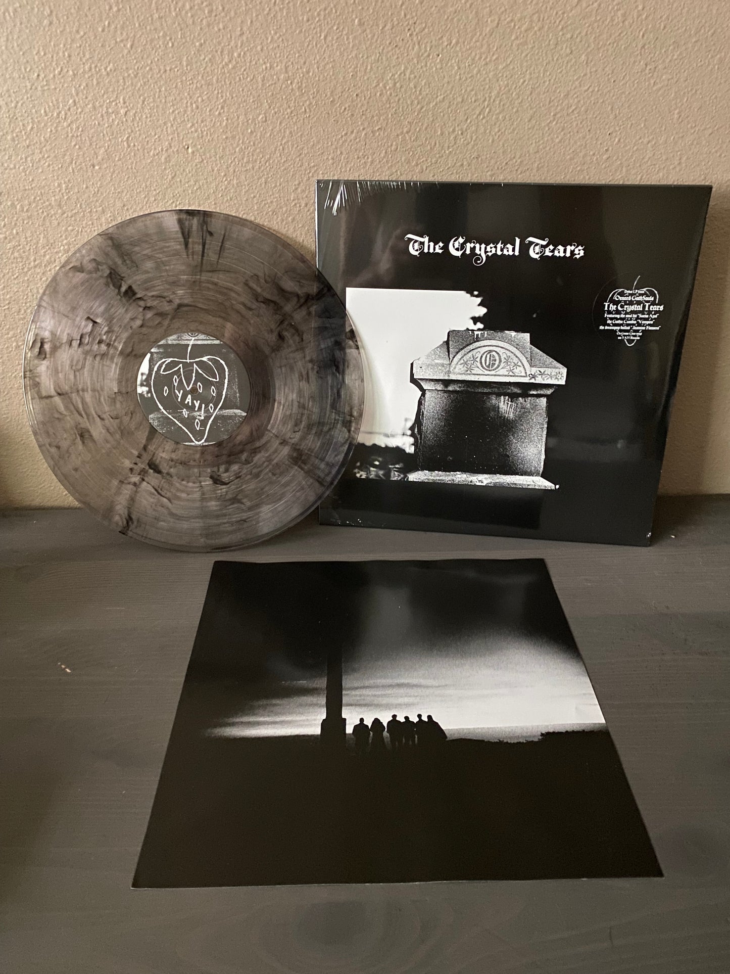 The Crystal Tears S/T Debut LP YAY! Records OXNARD GOTH SOUL CHICANO DREAMPOP