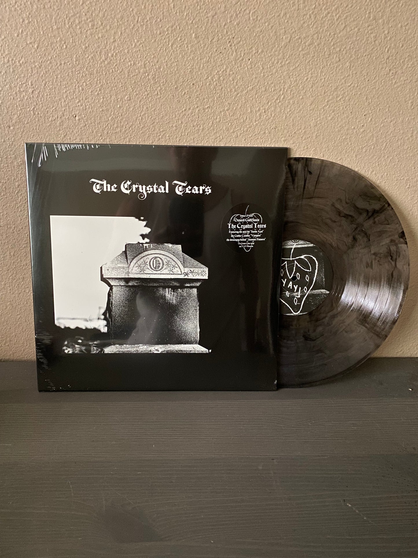 The Crystal Tears S/T Debut LP YAY! Records OXNARD GOTH SOUL CHICANO DREAMPOP