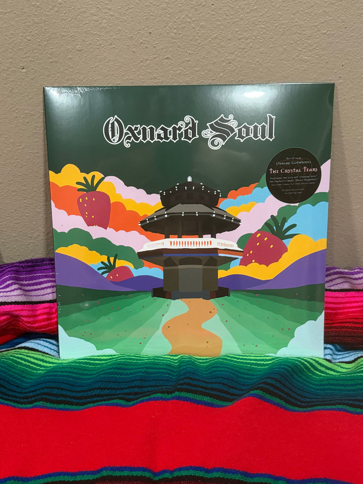 The Crystal Tears "Oxnard Soul" 12" EP YAY! Records SOUL CUMBIA GOTH CHICANO