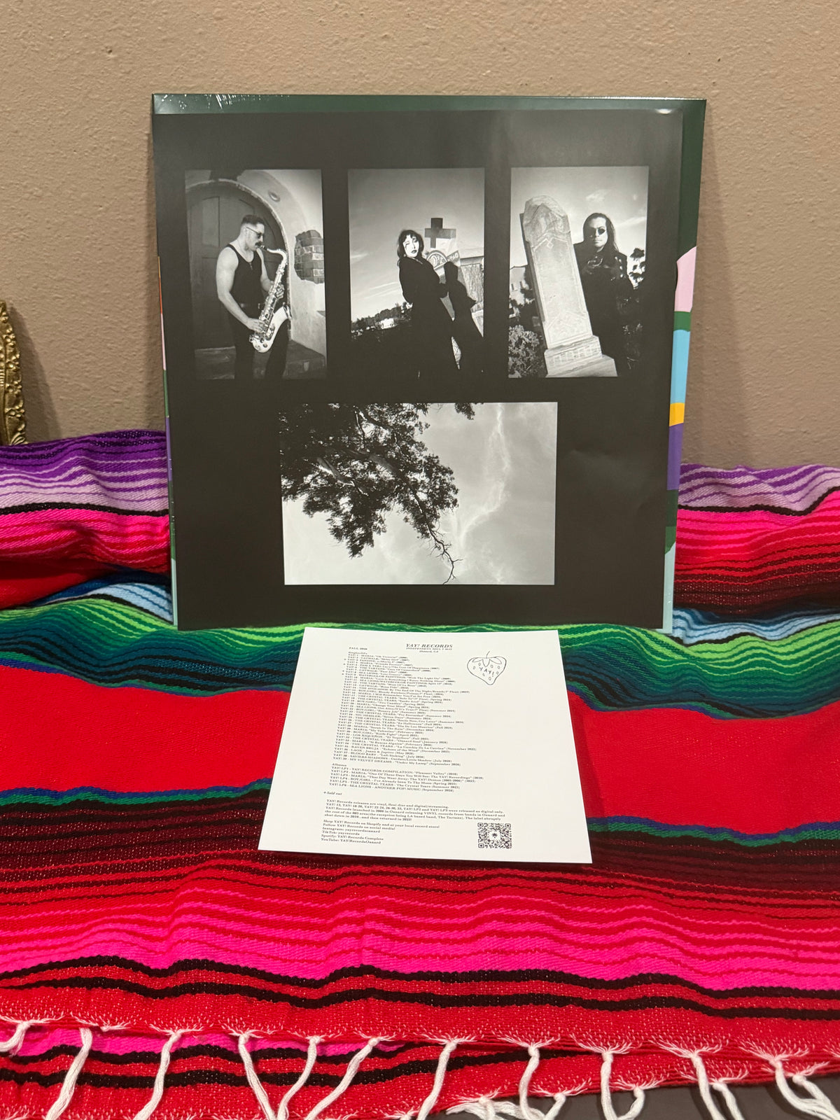 The Crystal Tears "Oxnard Soul" 12" EP YAY! Records SOUL CUMBIA GOTH CHICANO