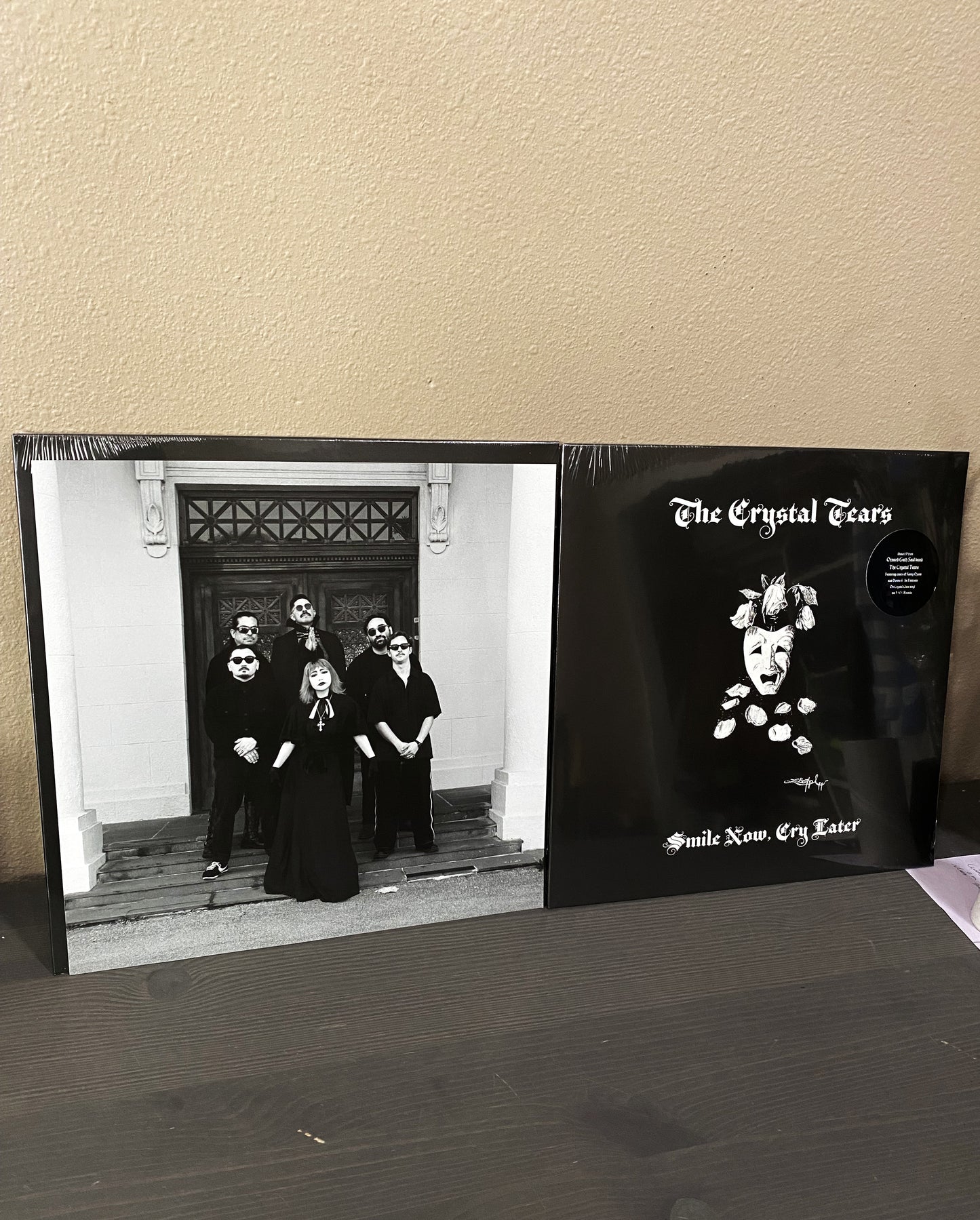 The Crystal Tears "Smile Now, Cry Later" 12" EP YAY! Records GOTH SOUL CHICANO DREAMPOP