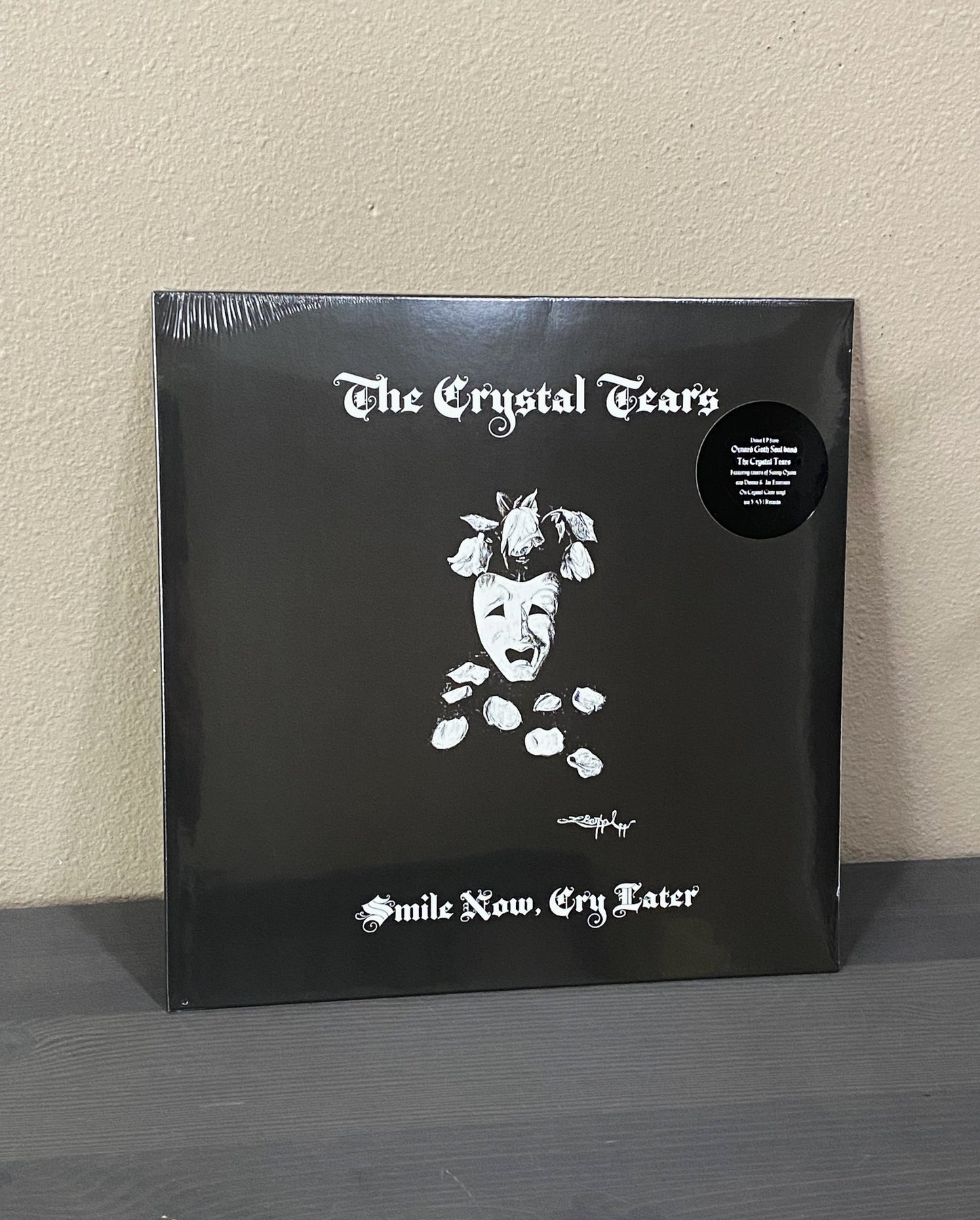 The Crystal Tears "Smile Now, Cry Later" 12" EP YAY! Records GOTH SOUL CHICANO DREAMPOP