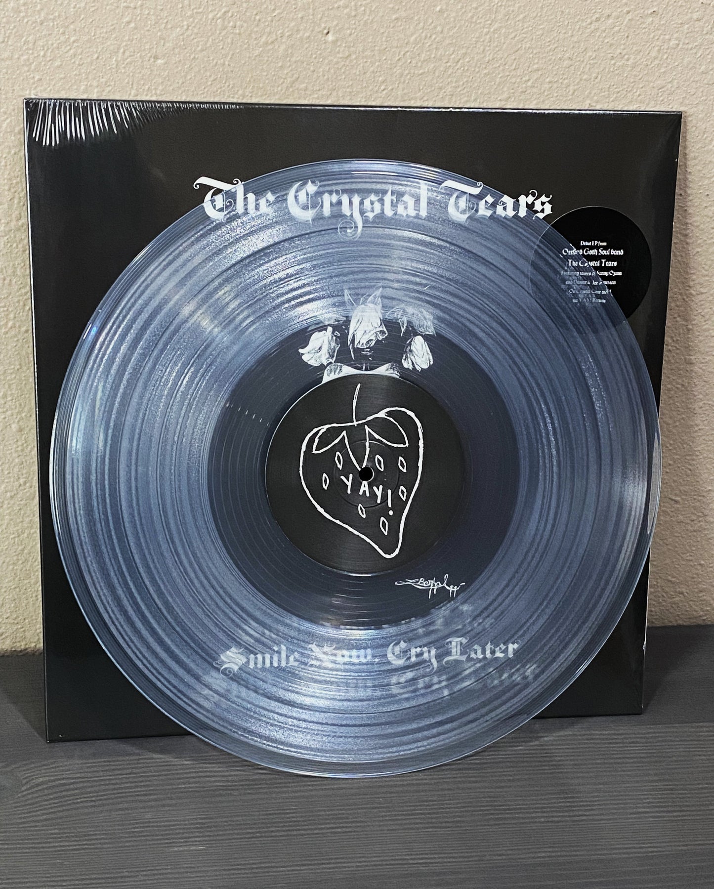 The Crystal Tears "Smile Now, Cry Later" 12" EP YAY! Records GOTH SOUL CHICANO DREAMPOP