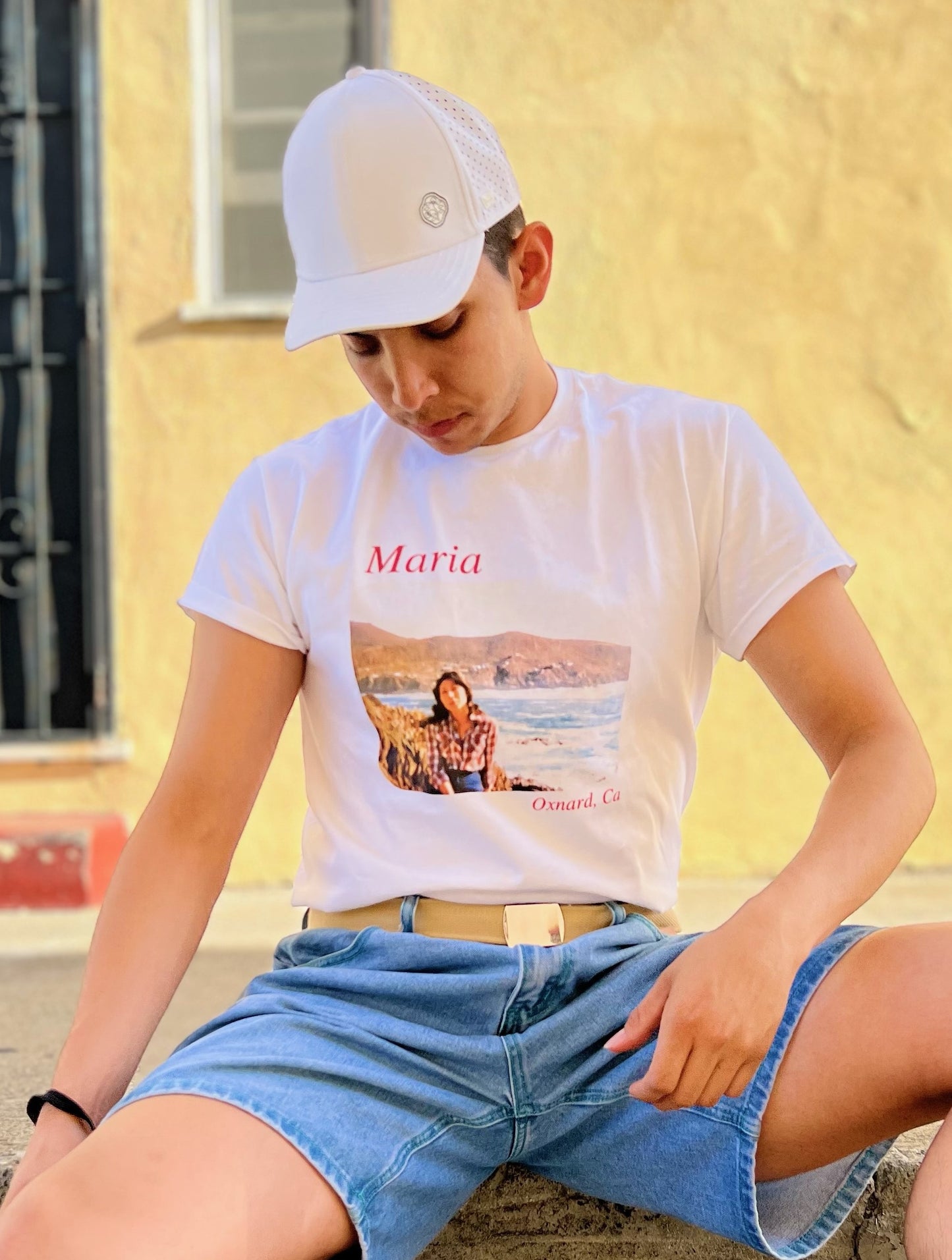 Maria Love Is White Short Sleeve T Shirt